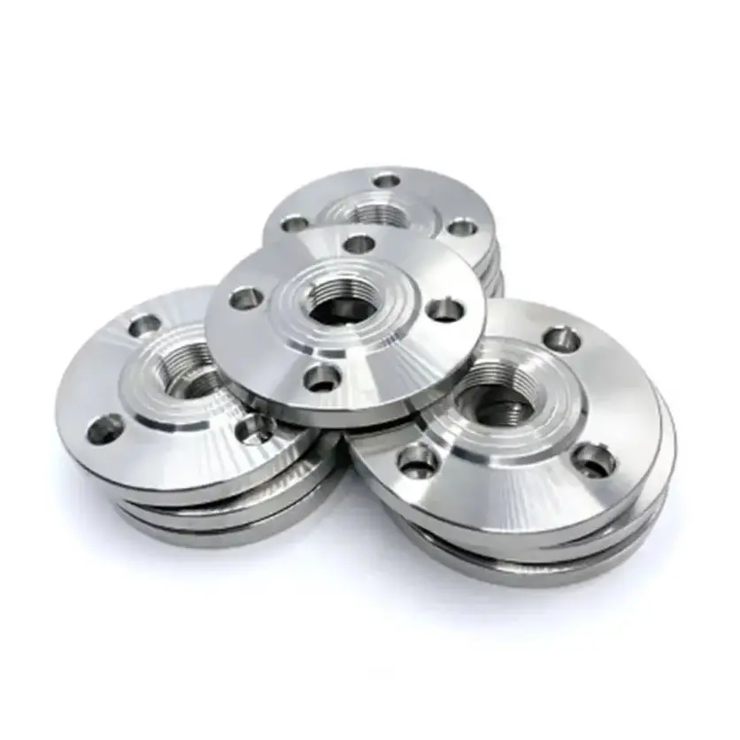 Slip on plate flanges flat plain welding